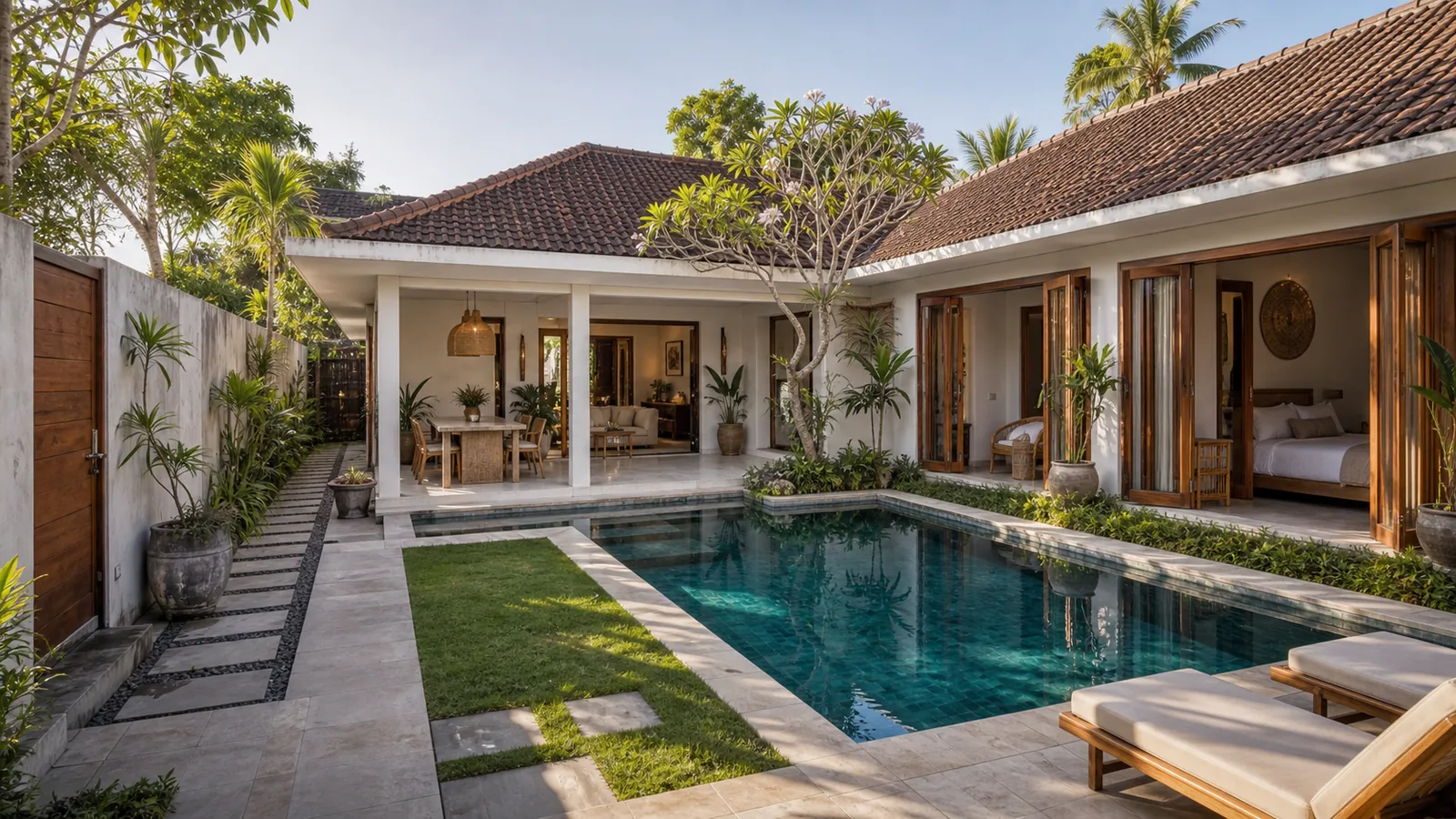 Sanur family villa investment asset with shaded veranda