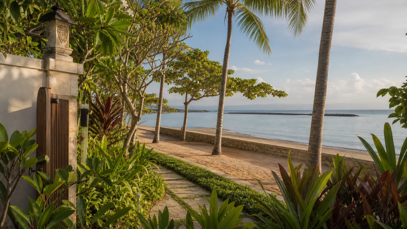 Sanur beachside villas: sanur villa location and neighborhood feel