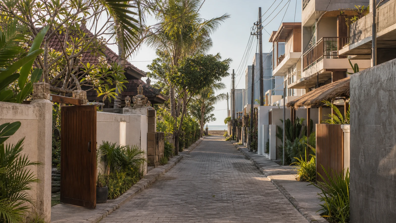 Sanur vs Canggu property: sanur villa location and neighborhood feel