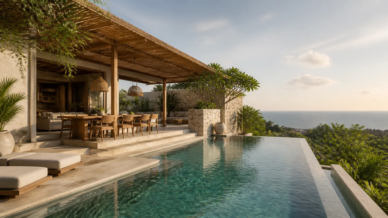 Uluwatu rental-ready villa hero villa scene for Uluwatu Villa Rental Yield