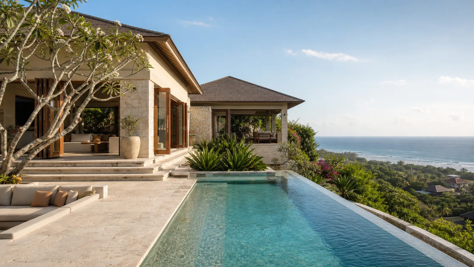 Uluwatu/Bukit villa hero villa scene for Uluwatu Villas for Sale