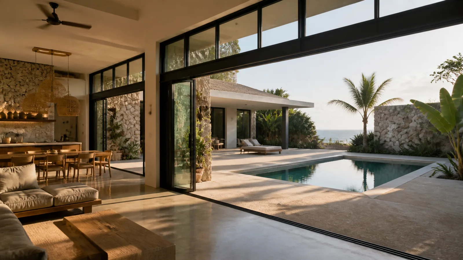 Uluwatu/Canggu comparison villa hero villa scene for Uluwatu vs Canggu Property